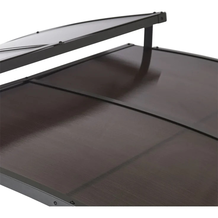 Leco Profi-Grillpavillon, Aluminium / Polycarbonat anthrazit, 150 x 245 x 234 – Bild 2