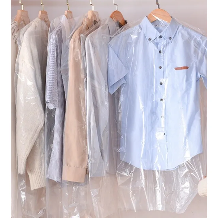 BAYLI Kleiderschutzhülle 10er Set Kleiderschutzhülle Transparent - Mantelschutz durchsichtig -