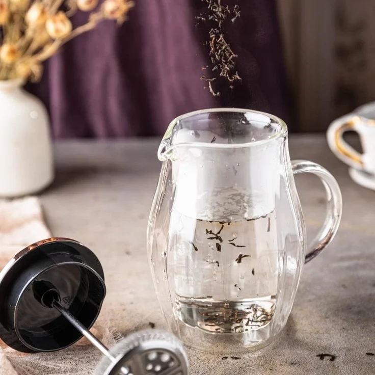 Klausberg Klausberg French Press Kaffee- und Teezubereiter 0,35l KB7721 – Bild 3
