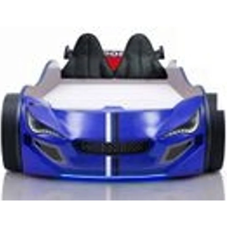 Autobett Kinder 90x200 Jungen LED Leuchte Unterbodenbeleuchtung Sound Fernbedienung – Bild 14