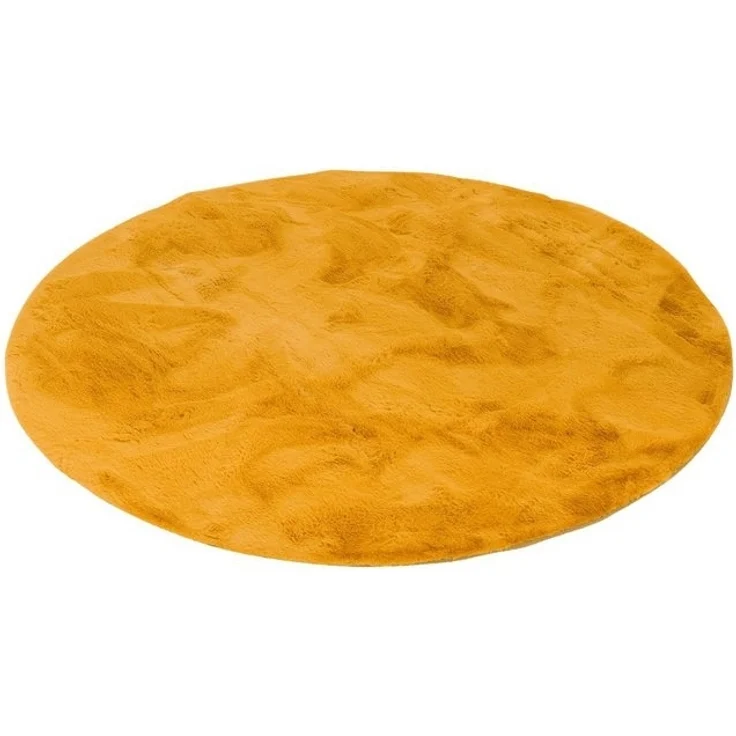 Pergamon Fellteppich Fellteppich Luxus Super Soft Plush Rund, Rund, Höhe: 25 mm – Bild 4