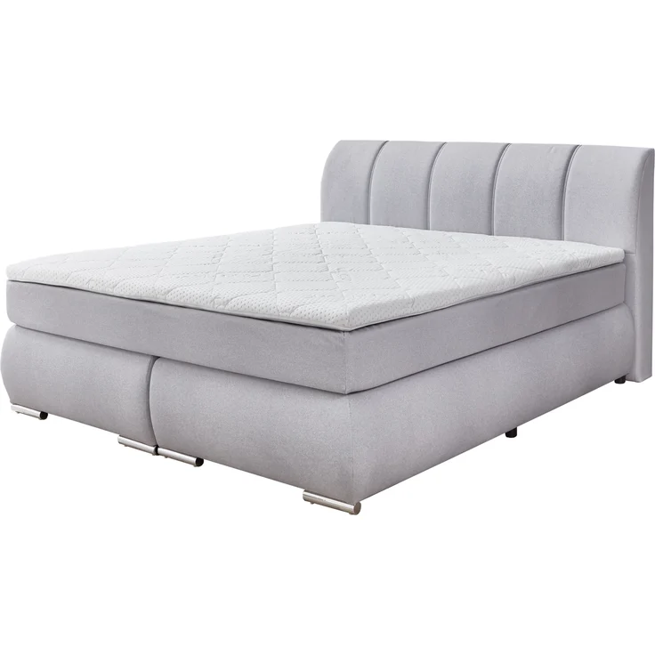 BX 2630 Graz Boxspringbett StoffHolzwerkstoff – Bild 1
