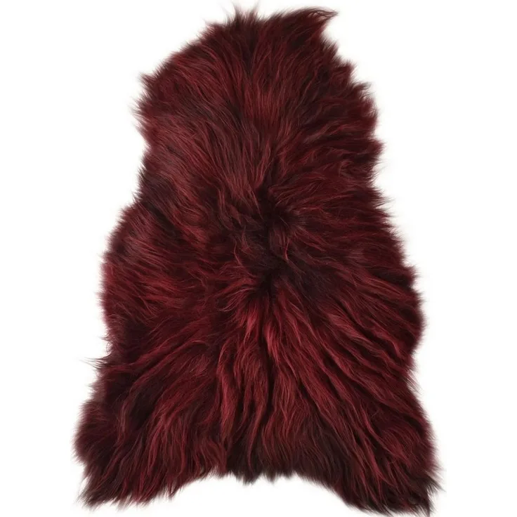 KUHFELL online & NOMAD Fellteppich ECHTES ISLAND LAMMFELL LANGWOLLIG SCHAFFELL TEPPICH XL IN DIV. FARBEN