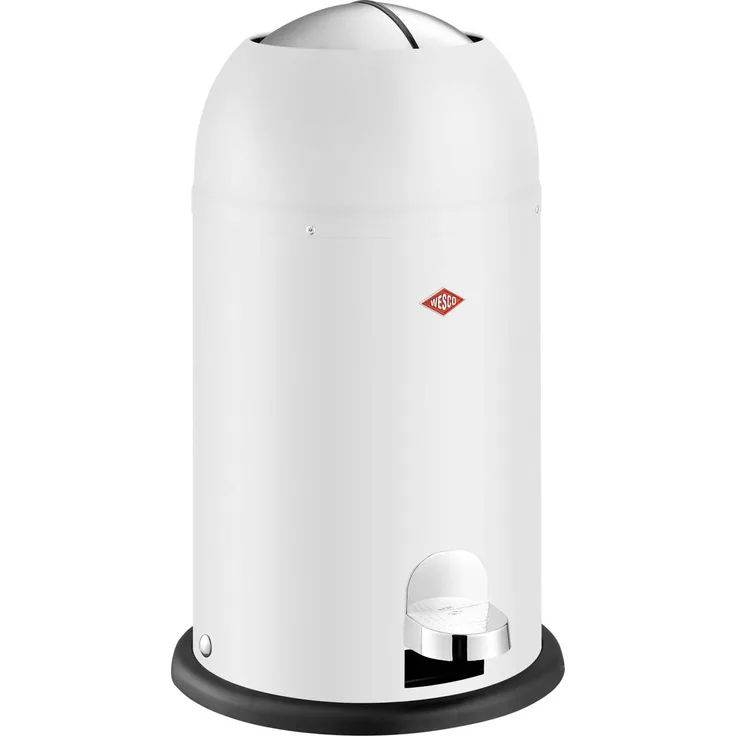 Wesco Loft Mülleimer - Kickmaster Junior - Weiß matt