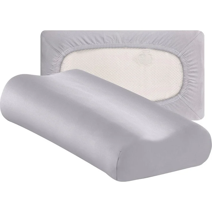 Traumschloss Kissenbezug Premium, (1 Stück), Bezug für Nackenstützkissen, Rundumgummizug – Bild 3