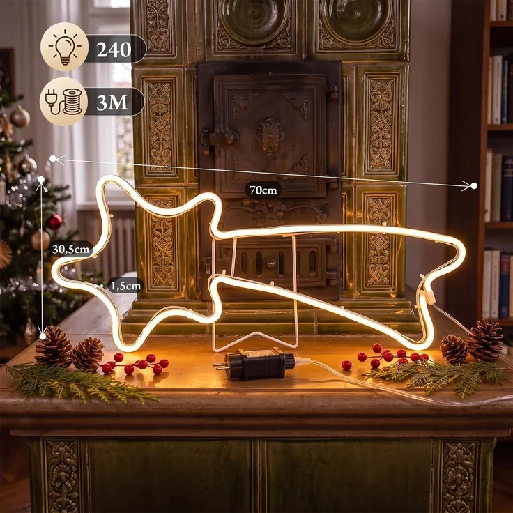 SALCAR 70cm LED Sternschnuppe – Bild 3