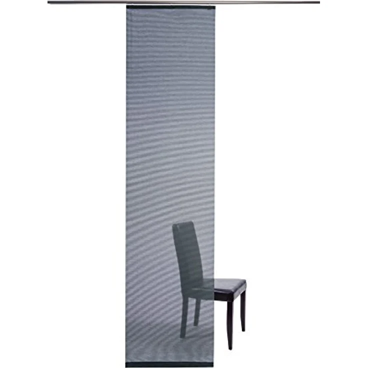 HOMING Schiebegardine Manhattan (1 St), Klettband, transparent, modern, Wohnzimmer, Schlafzimmer – Bild 2