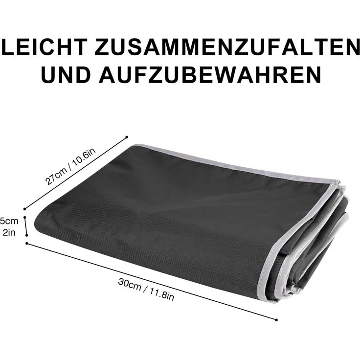 Salcar Künstlicher Weihnachtsbaum Aufbewahrungstasche für Weihnachtsbaum bis zu 240 cm, Transporthülle, 130 x 40 x 50 cm Aufbewahrungstasche, Reißfest, Wasserdicht – Bild 6