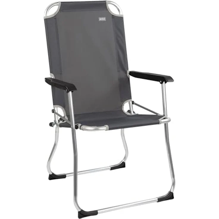 AKTIVE 52884 – Ultraleichter Camping-Klappstuhl | Hochstuhl 54 x 57 x 91 cm | Inklusive Anti-Roll-Stollen | Hohe Stabilität – Maximales Gewicht 110 kg | 600D Oxford-Gewebe – Größere Festigkeit und – Bild 4