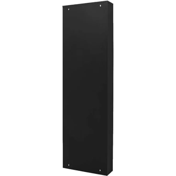 Kare Design Schuhschrank Caruso, Schwarz, Stahl, mit 5 Klappen, Schuhablage für 10 Paar Schuhe, schmal, platzsparend, hoch, Schuhregal, Eingangsbereich, 173 x 50 x 15 cm (H/B/T) – Bild 6