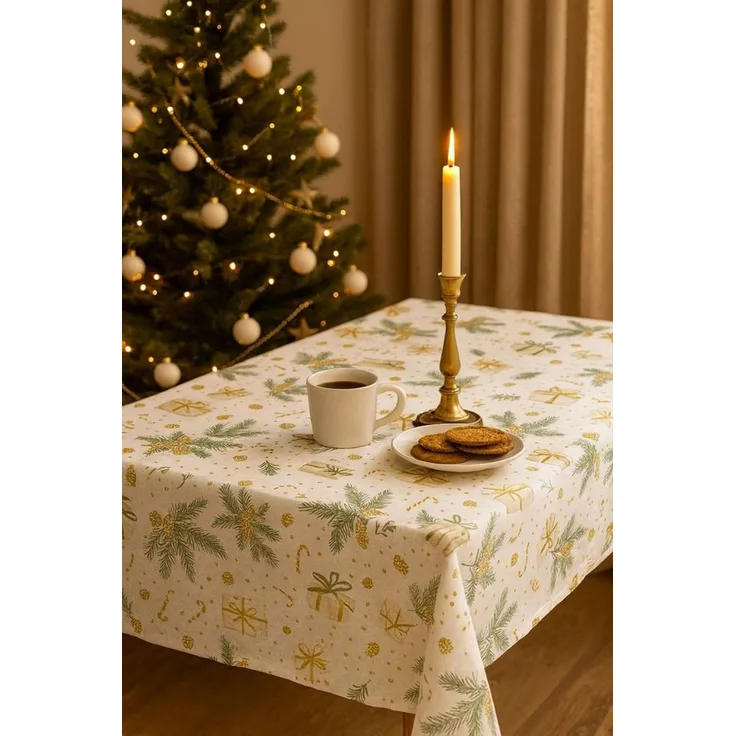 texpot Tischdecke Wachstuch Weihnachten Winter abwischbar Wachstuchtischdecke (1-tlg)