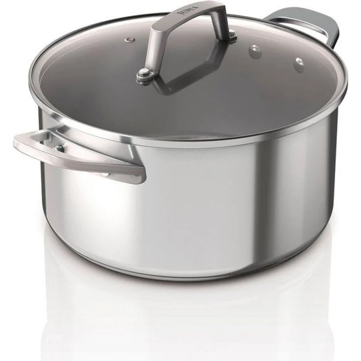 NINJA Bratentopf Ø20cm Edelstahl – Bild 1