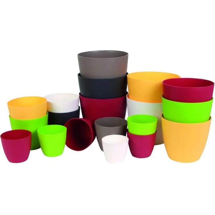 7x Übertopf Ella Blumenkübel Pflanzenbox Kräutergefäß Garten Dekoration Kasten – Bild 6