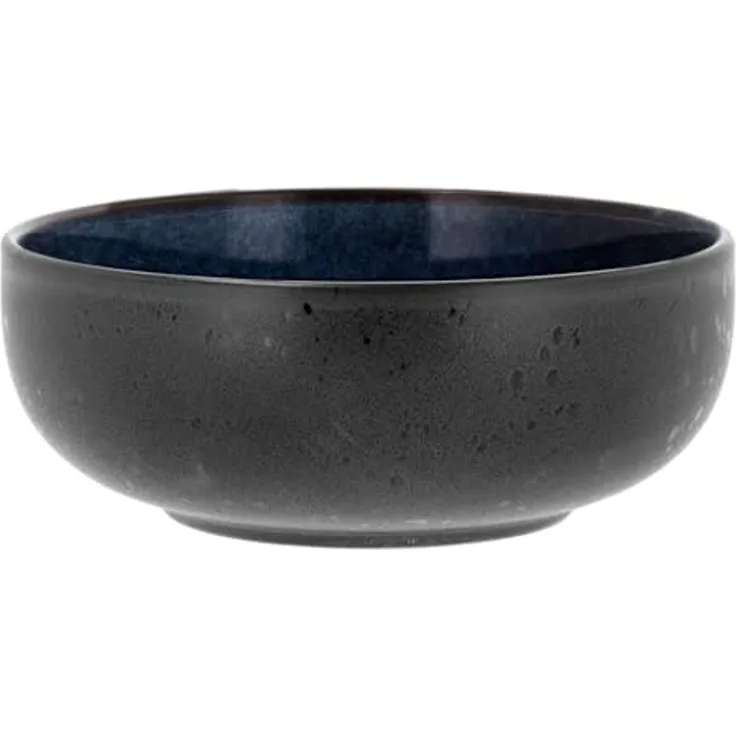 Bitz Steinzeug Schwarz / Dunkelblau Poke- / Ramen-Schüssel 18 cm