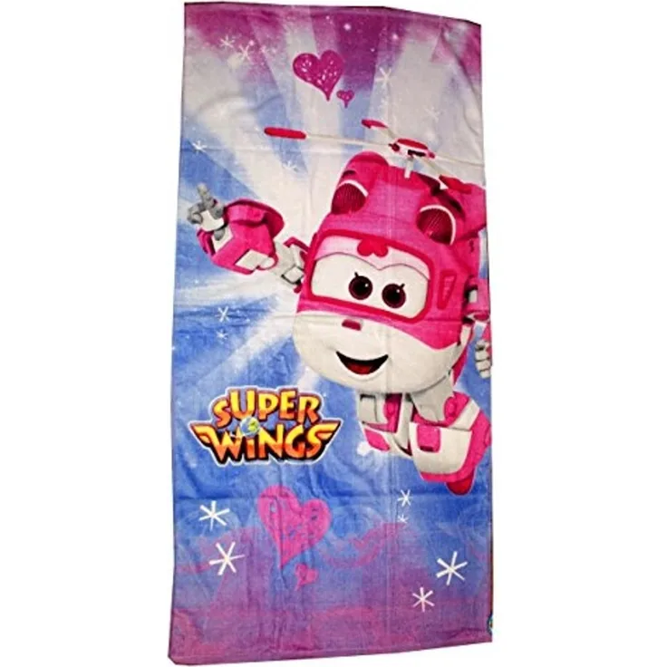 Super Wings Badetuch für Kinder Dizzy 70x140 cm