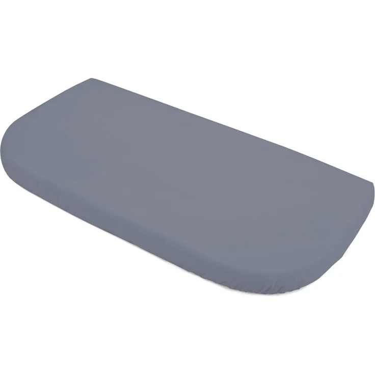 Spannbetttuch Beistellbett, für Waldin Babybett 7in1 - Bettwäsche für Kinderbetten- Pflegeleichte, superweiche und strapazierfähige Baumwolle 1er Set, Graphit – Bild 1