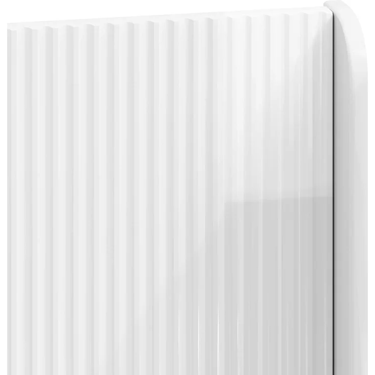vidaXL Kopfteil Hochglanz Weiß PB 100 x 186,5 x 7 cm – Bild 7