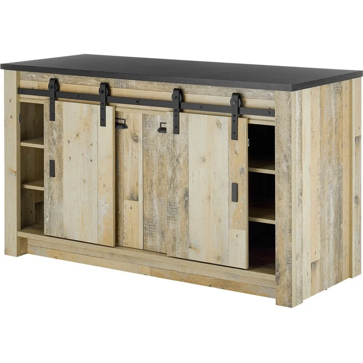 Home affaire Küche Sherwood, Breite 240 cm, ohne E-Geräte – Bild 3