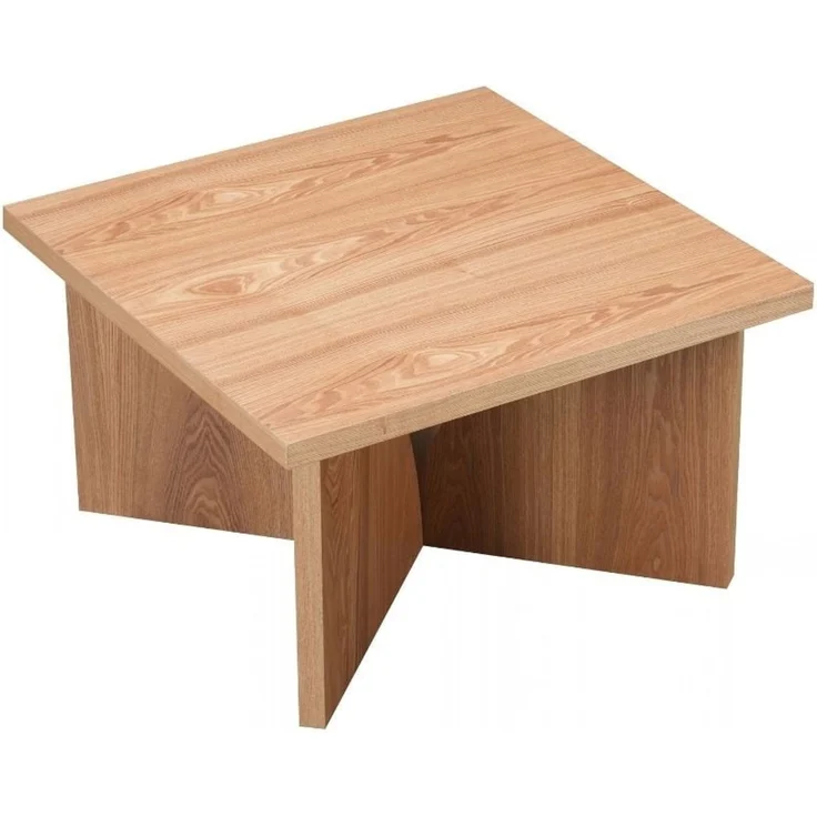 Bronx71 Couchtisch Houston 68x68 cm Eiche hell – Bild 4