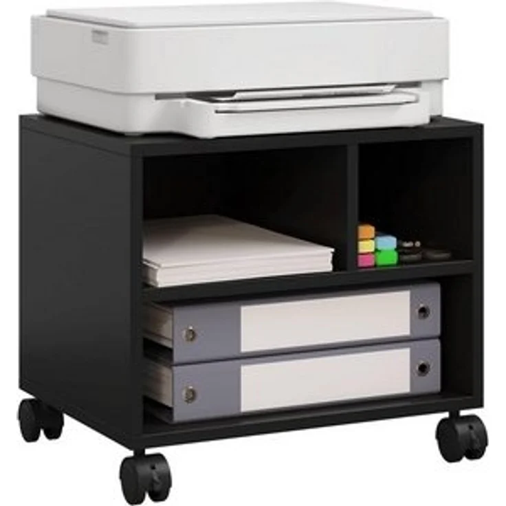 Woltu Aktenschrank (1-St) Druckertisch mit Rädern, ürocontainer rollbar – Bild 6