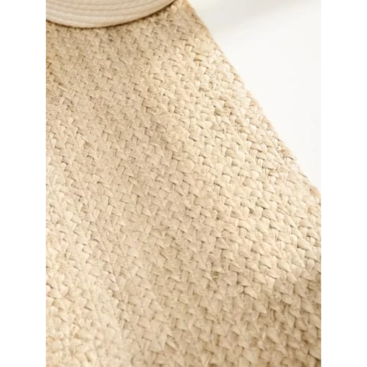 XXXL Juteteppich Sharmila, Creme, rechteckig 120x180 cm, Oeko-Tex® Standard 100, pflegeleicht und beidseitig verwendbar, für Fußbodenheizung geeignet – Bild 8