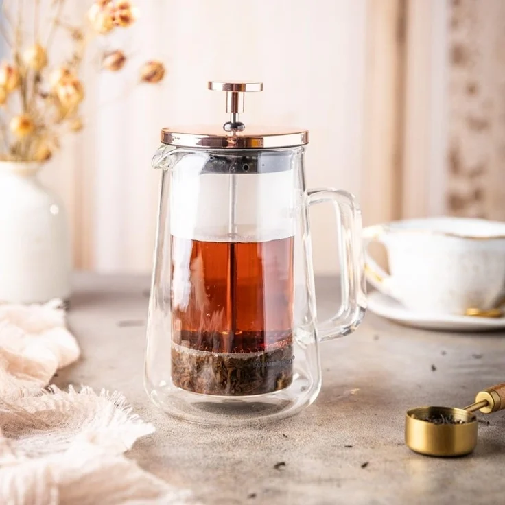 Klausberg Klausberg French Press Kaffee- und Teezubereiter 0,35l KB7723 – Bild 2
