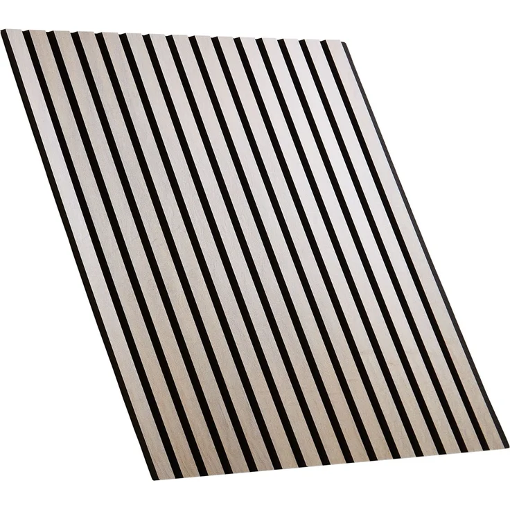 Akustikpaneele Holz 60 x 60 cm 2 Paneele Grau Wandpaneele Deckenpaneele 3D Wandpaneel Wandverkleidung Dekorpaneel – Bild 4