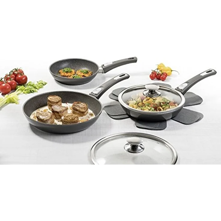 Genius - Bonafit Diamant Edition Pfannen-Set beschichtet 7-tlg. Induktion 24540 – Bild 3