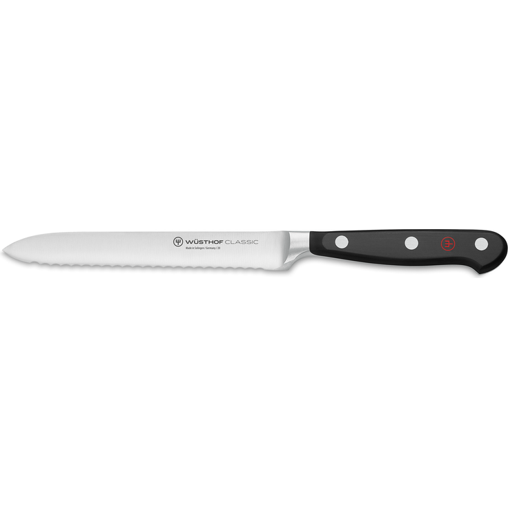 Wüsthof Classic Aufschnittmesser 14 cm | mit Wellenschliff