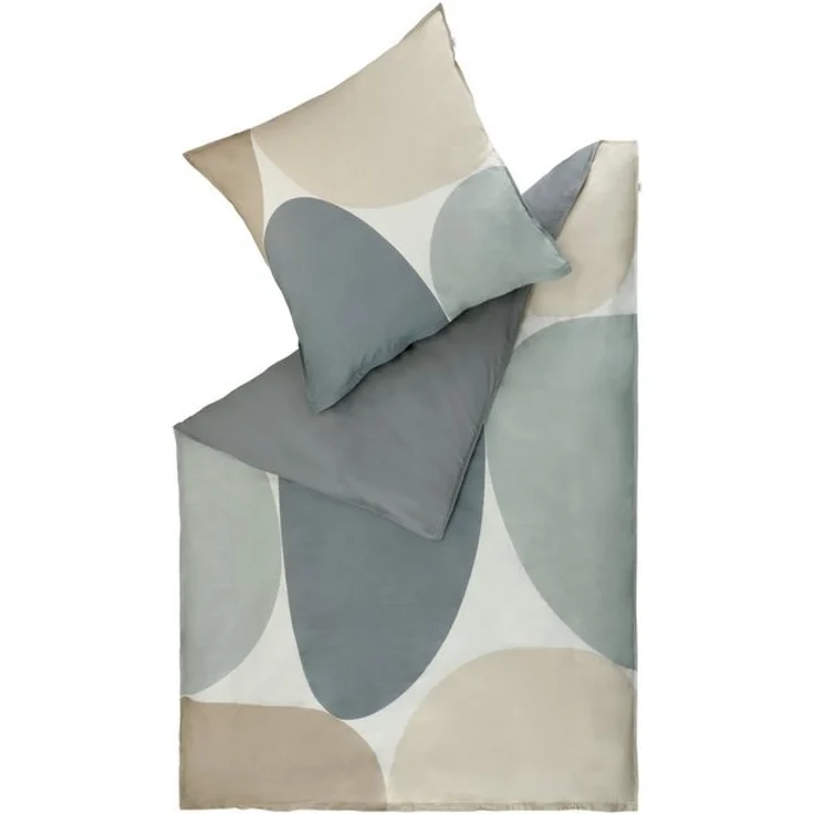 SCHÖNER WOHNEN-Kollektion Wendebettwäsche Pebble, Renforcé, 2 teilig, aus reiner Baumwolle und kleinem Stehsaum – Bild 3