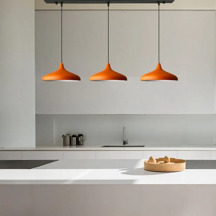 Bamyum Pendelleuchte Pendelleuchte Champion Trio Metall Ø35cm, Modern Hängelampe, ohne Leuchtmittel – Bild 1