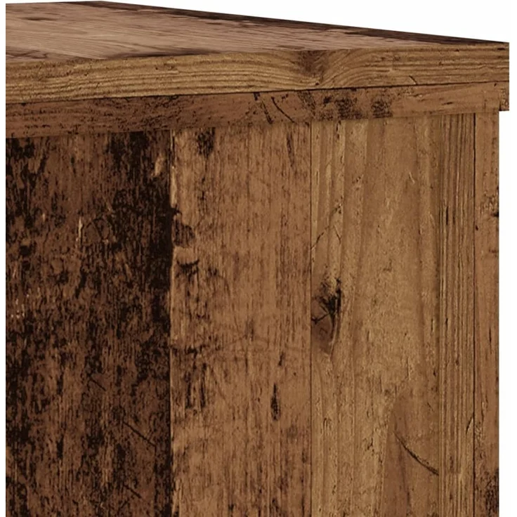 vidaXL Pflanzenständer 2 Stk. Altholz-Optik 20x20x30 cm Holzwerkstoff 852904 – Bild 7