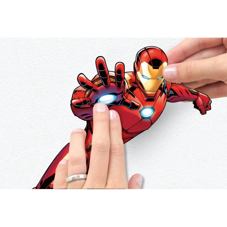 Komar Wandtattoo Avengers Crew - Größe 50 x 70 cm (8 St), Künstler: Komar, selbstklebend, Wandsticker, Kinderzimmer – Bild 2