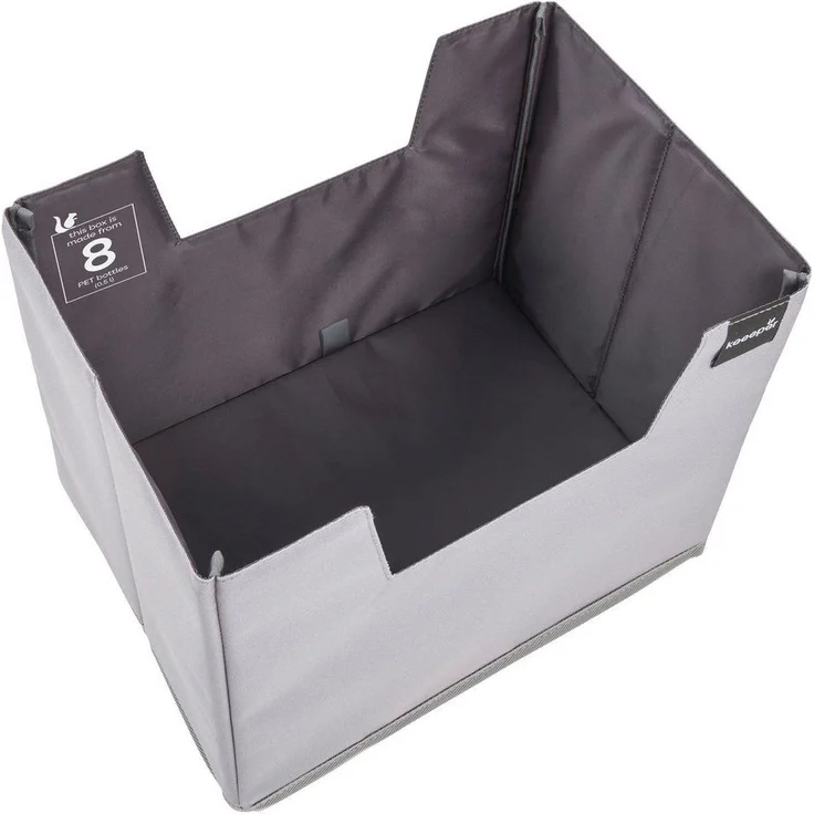 keeeper Faltbox neo, faltbarer Einkaufsorganizer für Klappboxen (1 St), aus recycelten PET-Flaschen – Bild 1