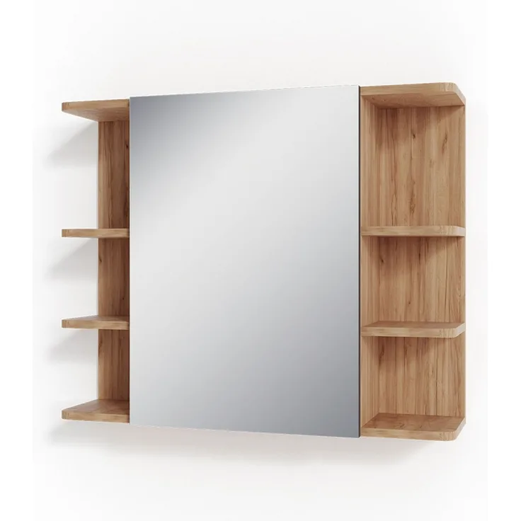 Badspiegelschrank Fynn Goldkraft Eiche 79.6 x 64 cm Vicco