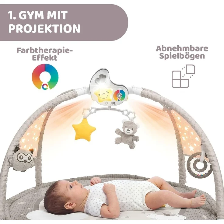 Chicco – Farbspiel GYM - 3 in 1 Baby-Spieldecke – Bild 3