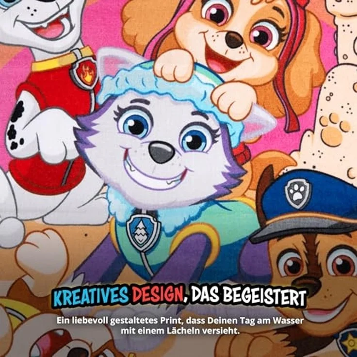 United Labels® Strandtücher Paw Patrol - Summer Days - Badetuch, 140 x 70 cm – Bild 5