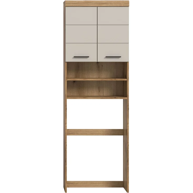 Waschmaschienenüberbau B/H/T: 63x191x24 cm in Evoak Oak Nachbildung – Bild 2