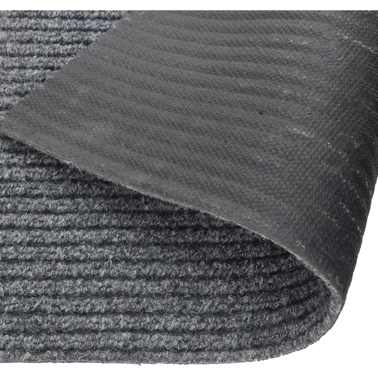 vidaXL Schmutzfangläufer 100x100 cm Grau 327174 – Bild 5
