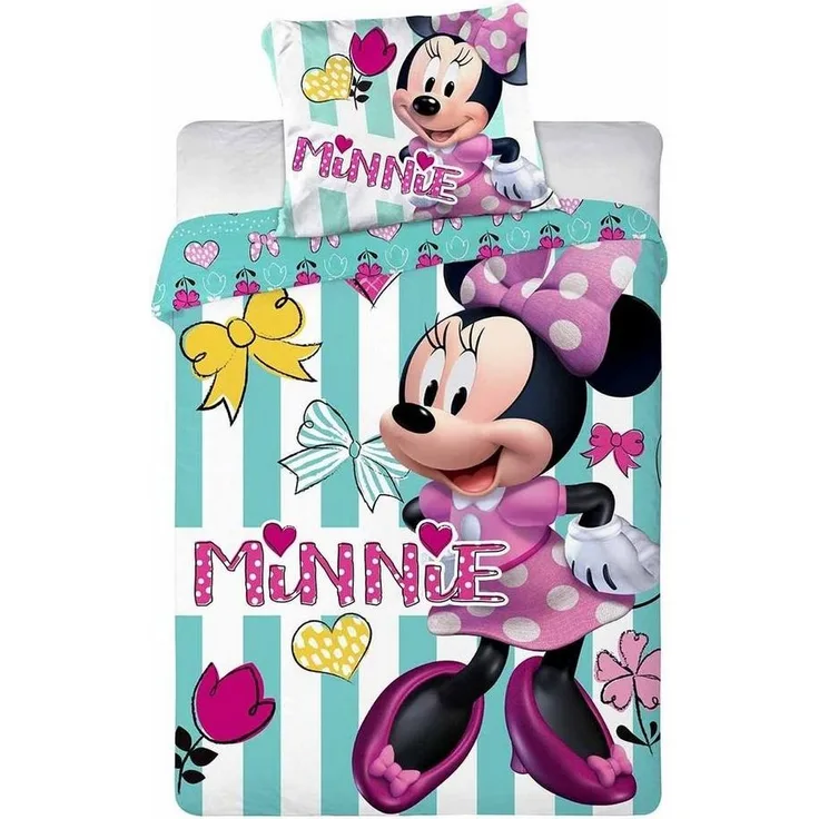 Prima Kinderbettwäsche Minnie Mouse, Renforcé, 2 teilig