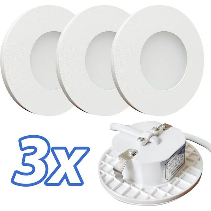 Maxkomfort LED Wandstrahler 6103, LED fest integriert, Warmweiß, 3000K, Treppenbeleuchtung – Bild 4