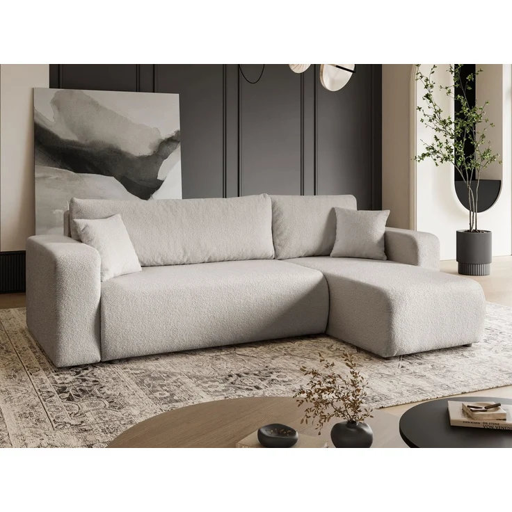 Lookway Ecksofa VESPO L – Moderne Wohnlandschaft in L-Form mit Schlaffunktion, 267x83x143 cm – Bild 5