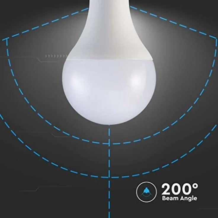 V-TAC LED Glühbirne A80 20W (entspricht 150W) - 2452 Lumen - LED Lampe - 6500K Kaltweiß - LED Glühlampe – Bild 6