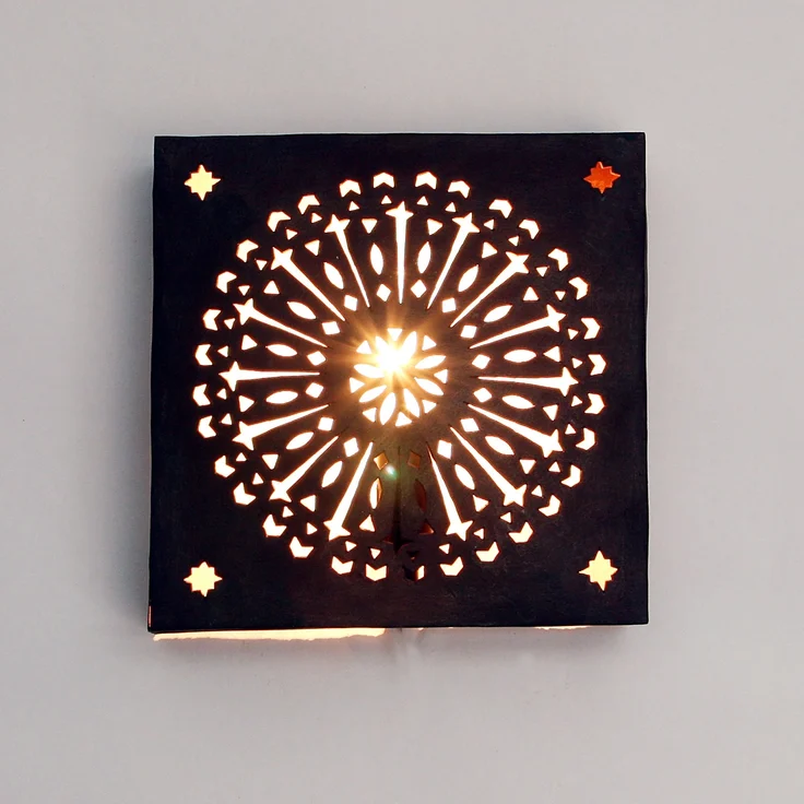 Orientalische Eisen Wandlampe EWL36 – Bild 8