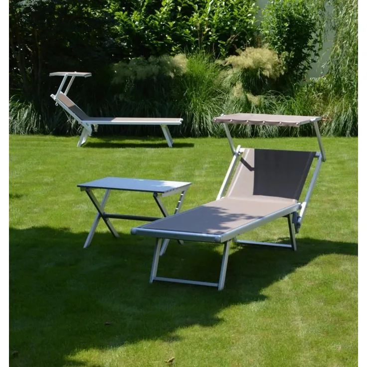 Sonnenliege Rimini Classic, taupe
