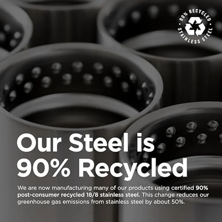 Klean Kanteen Trinkflasche Classic Narrow (Sippy Cap) mit Trinkverschluss aus Edelstahl in der Farbe Pink mit einem Volumen von 355 ml, 1011200 – Bild 5