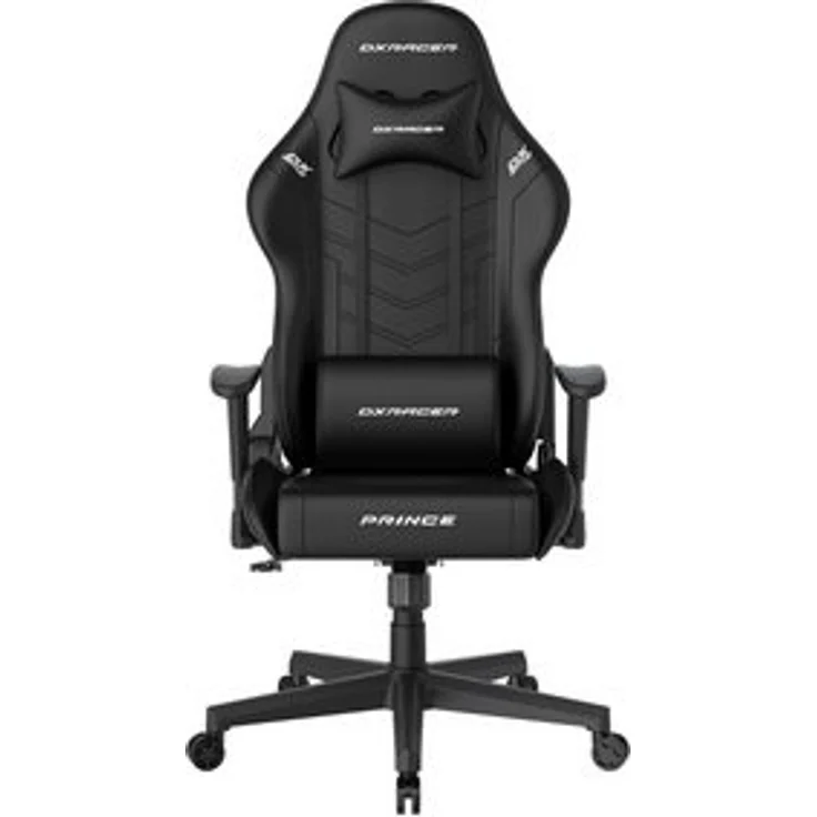 DXRacer Gaming-Stuhl Prince Gaming Chair Regular L, PVC, schwarz schwarz – Bild 6