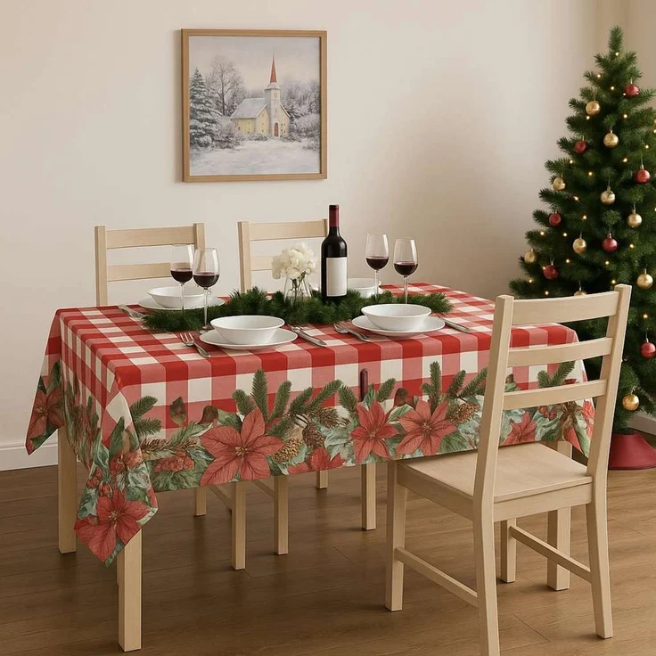 Hermia Concept 'Hm-Tblnwy26-1-140 x 180' Tischdecke, Mehrfarbig, 140 x 180 cm – Bild 1