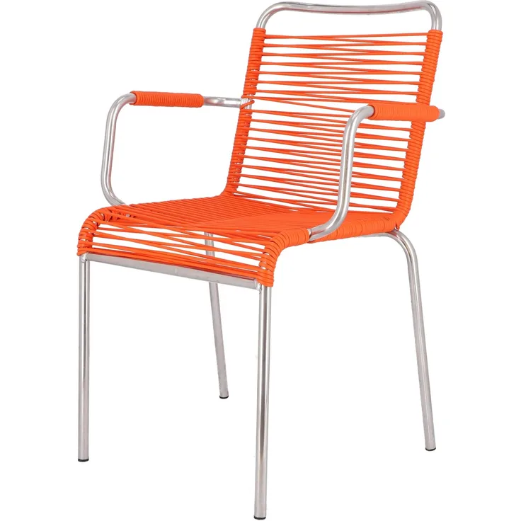 Outdoor Stapelsessel Fiam MYA SPAGHETTI orange