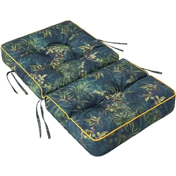Bjird Bankauflage Venus 50 cm, 60 cm, 100 cm, 120 cm, 150 cm, 180 cm, (3 St), für Gartenbank und Hollywoodschaukel – Bild 3